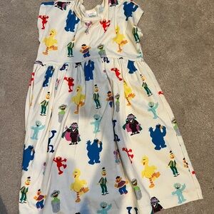 Colorful Character Print Dress
